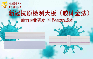 上新了！星耀国际官网推出新冠病毒抗原检测胶体金大板产品